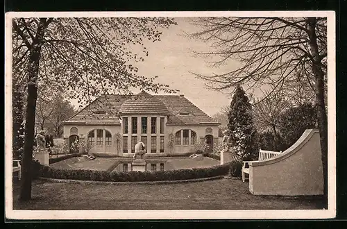 AK Dresden, Internationale Photographische Ausstellung 1909, Atelierhaus