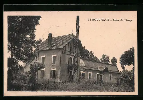 AK Le Bouchage, Usine de Tissage