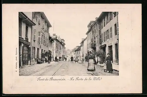 AK Pont-de-Beauvoisin, La Porte de la Ville