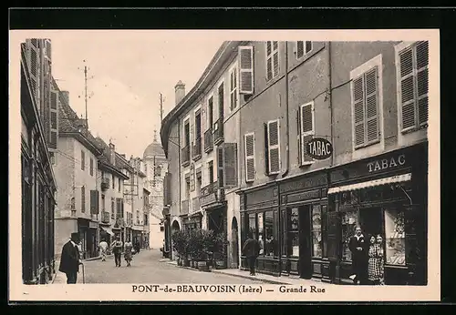 AK Pont-de-Beauvoisin, Grande Rue