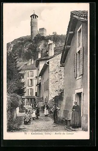 AK Crémieu, Ruelle du Lavoir