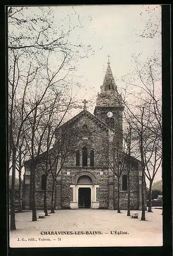 AK Charavines-les-Bains, L`Église