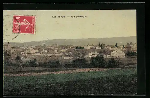 AK Les Abrets, Vue générale