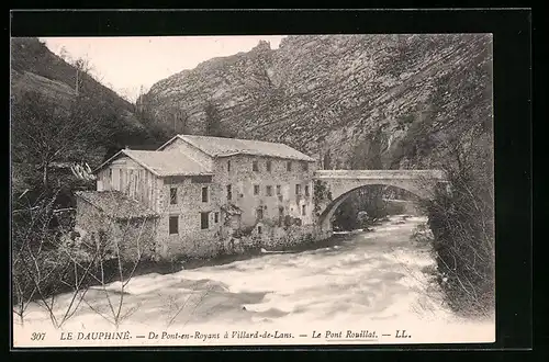 AK Villard-de-Lans, Pont-en-Royans, Le Pont Rouillat