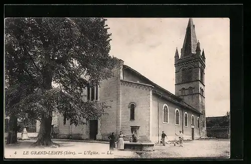 AK Le Grand-Lemps, L`Église