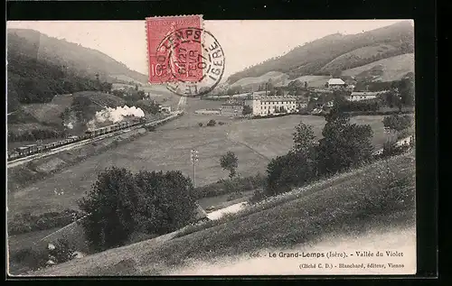 AK Le Grand-Lemps, Vallée du Violet