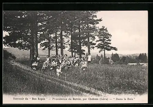 AK Chabons, Bon Repos, Dans le Bois