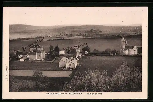 AK Saint-Didier de Bizonnes, Vue générale