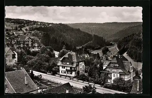 AK Freudenstadt /Schwarzwald, Blick ins Christophstal