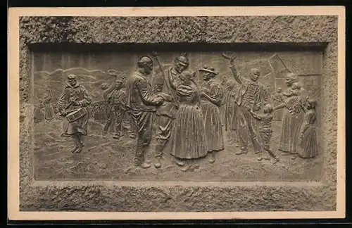 AK Gutach /Bad. Schwarzwald, Ansicht vom Kriegerdenkmal