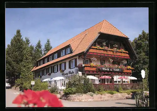 AK Baiersbronn-Obertal /Schwarzwald, Blick auf das Murg-Café