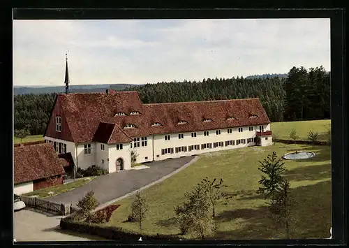 AK Freudenstadt /Schwarzwald, Müttergenesungsheim Lossburg-Rodt aus der Vogelschau