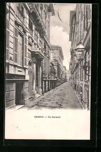 AK Genova, Via Garibaldi