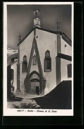AK Aosta, Chiesa di S. Orso