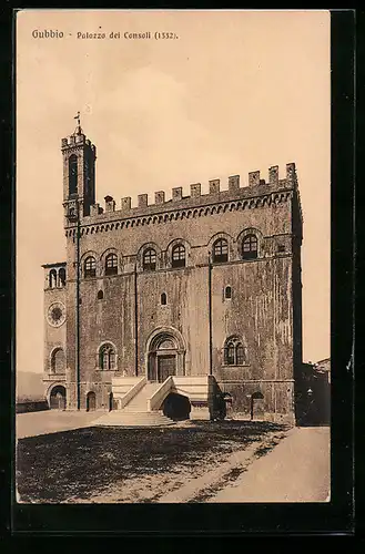 AK Gubbio, Palazzo dei Consoli, facade
