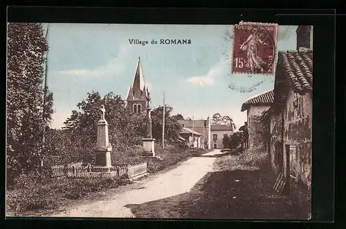 AK Romans, Monument et L`Eglise