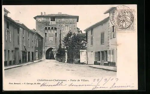 AK Chatillon-sur-Chalaronne, Porte de Villars