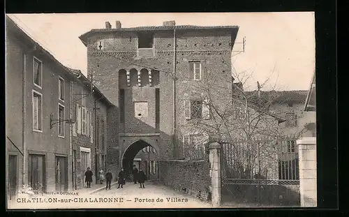 AK Chatillon-sur-Chalaronne, Portes de Villars, Enfants