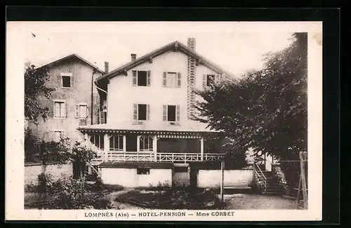 AK Lompnes, Hotel pension Mme Corbet