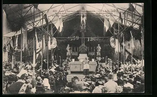 AK Ars, Souvenir du Cinquantenaire, Eglise Provisoire