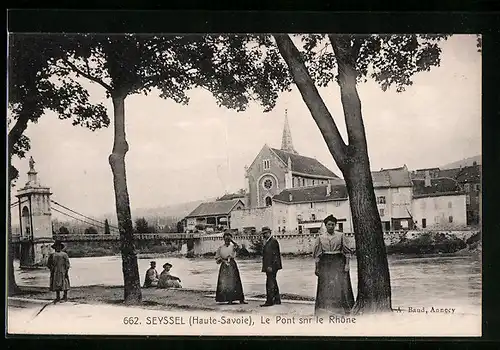 AK Seyssel, Le Pont snr le Rhone, L`Eglise