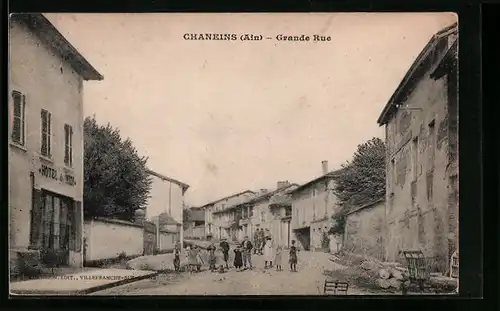 AK Chaneins, Grande Rue, Hotel du Midi