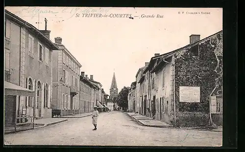 AK St-Trivier-de-Courtes, Grande Rue