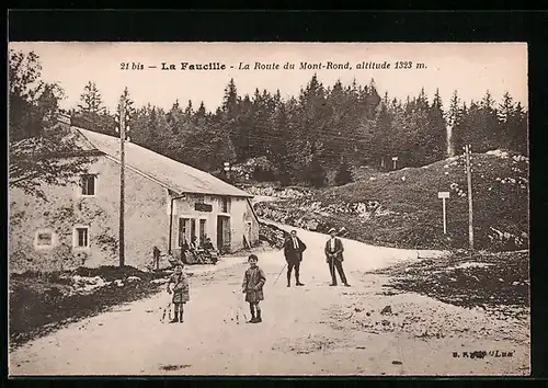 AK La Faucille, La Route du Mont-Rond