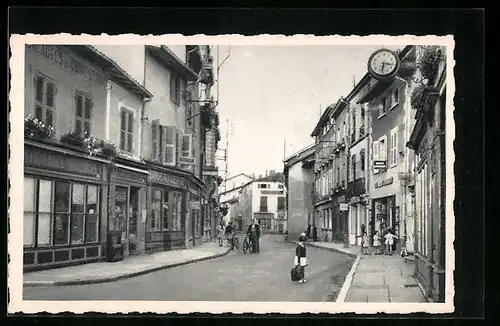 AK Thoissey, La Grande Rue, Boulangerie