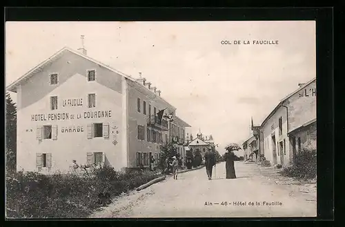 AK Gex, Col de La Faucille, Hotel Pension de la Couronne