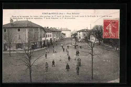 AK Pont-de-Veyle, Place Bellecour