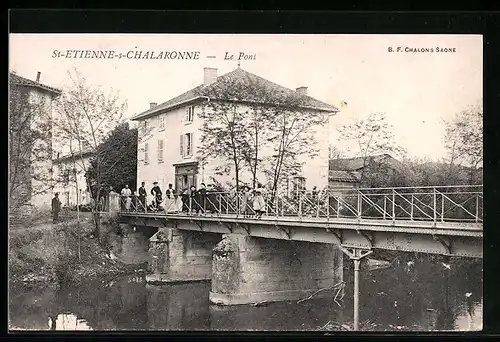 AK St-Etienne-s-Chalaronne, Le Pont