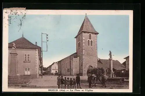 AK Briord, La Place et l`Eglise