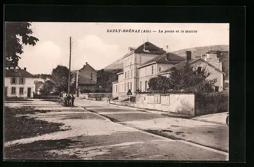 AK Sault-Brenaz, La poste et la Mairie
