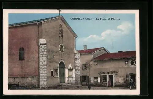 AK Cordieux, La Place et l`Eglise