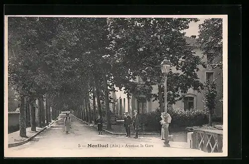 AK Montluel, Avenue la Gare