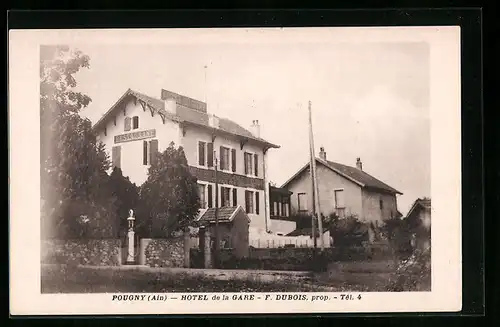 AK Pougny, Hotel de la Gare, Restaurant