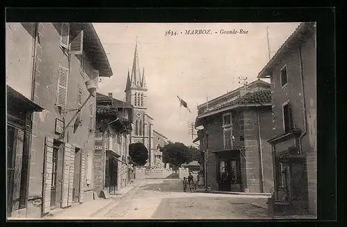 AK Marboz, Grande Rue, L`Eglise