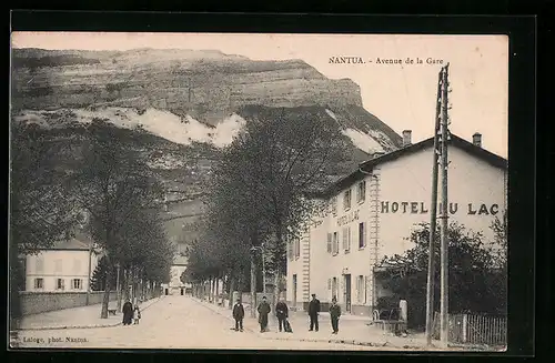 AK Nantua, Avenue de la Gare, Hotel Du Lac