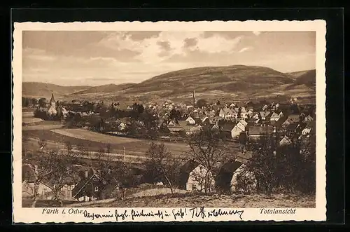 AK Fürth i. Odw., Totalansicht