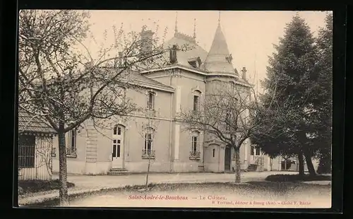 AK Saint-Andre-le-Bouchoux, le Chateau, Facade