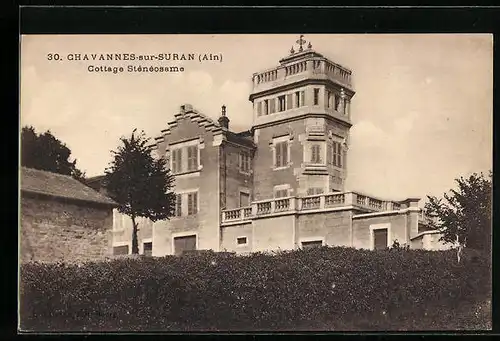 AK Chavannes-sur-Suran, Cottage Sténéosame