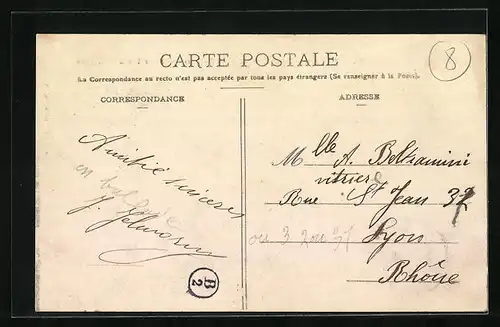 AK Saint-Maurice-de-Beynost, Quartier de l`Eglise