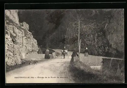AK Hauteville, Entrée de la Foret de Mazière