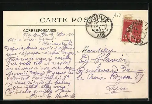 AK Hauteville, Entrée de la Foret de Mazière