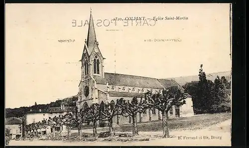 AK Coligny, Eglise Sainte-Martin