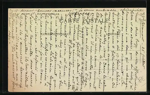 AK Apremont, Village de l`Eglise, dit le Petit Vallon