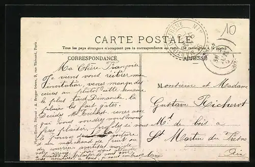 AK Poncin-Avrillat, Vue générale