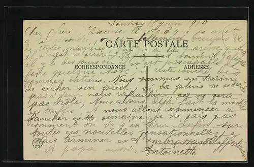 AK Chézery, Vue générale et les Monts Jura