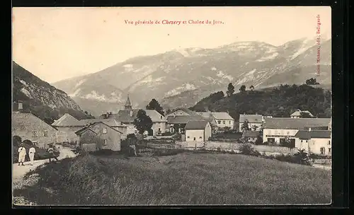 AK Chézery, Vue générale et Chaine du Jura